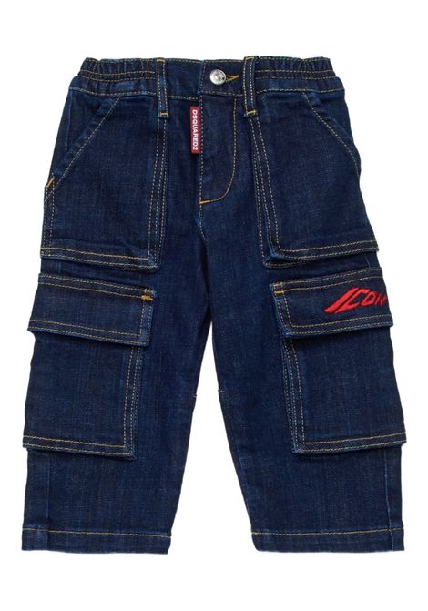 Jeans con logo DSQUARED2 JUNIOR | DQ3149 D0AFLDQ01